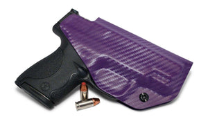 Carbon Fiber Purple Haze IWB KYDEX Holster - Rounded by Concealment Express
