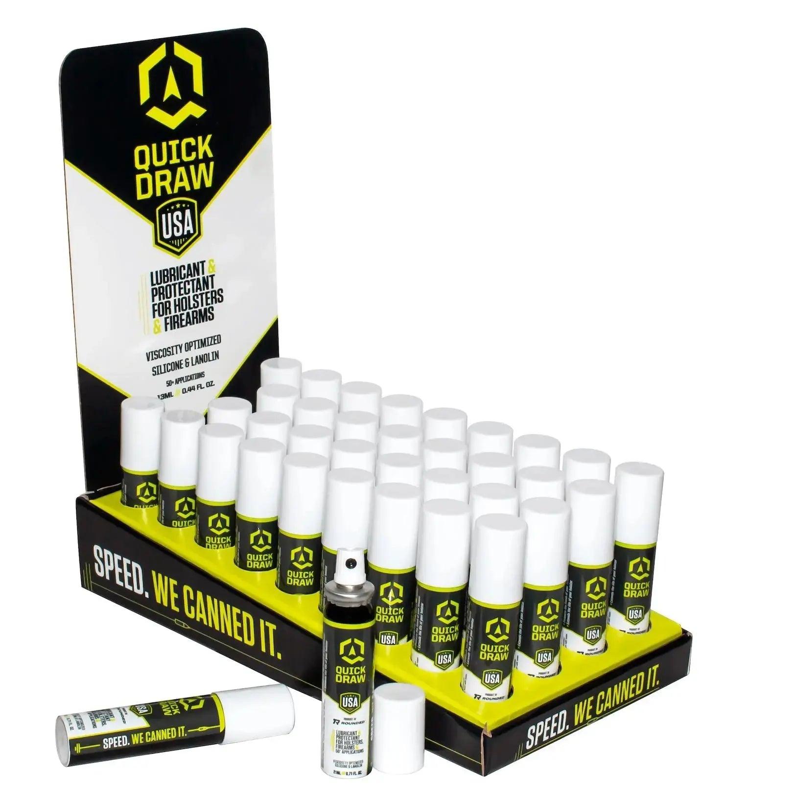 Quick Draw Holster & Gun Lubricant - Bulk Pack (36/ct) - Rounded by Concealment Express