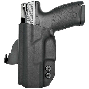 CZ P-10 C OWB KYDEX Paddle Holster - Rounded by Concealment Express