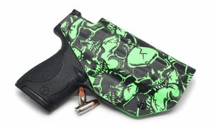 Graveyard Camo Slime Green Infused IWB KYDEX Holster - Rounded by Concealment Express