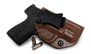IWB KYDEX Holster in Raptor Brown Finish - Rounded by Concealment Express