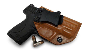 IWB KYDEX Holster in Raptor Orange Finish - Rounded by Concealment Express