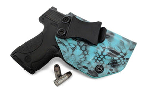 Kryptek Xtreme Bahama Blue Infused IWB KYDEX Holster - Rounded by Concealment Express