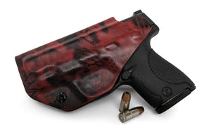 Kryptek Xtreme Blood Red Infused IWB KYDEX Holster - Rounded by Concealment Express