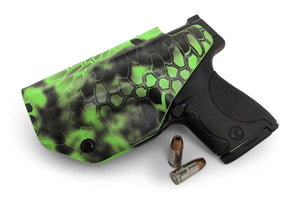 Kryptek Xtreme Zombie Green Infused IWB KYDEX Holster - Rounded by Concealment Express
