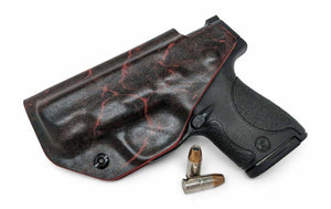 Mossy Oak Elements Aqua Blood Infused IWB KYDEX Holster - Rounded by Concealment Express