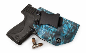 Mossy Oak Elements Aqua Infused IWB KYDEX Holster - Rounded by Concealment Express