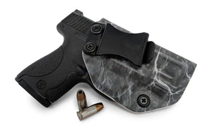 Mossy Oak Elements Aqua Midnight Infused IWB KYDEX Holster - Rounded by Concealment Express