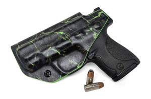 Mossy Oak Elements Aqua Zombie Infused IWB KYDEX Holster - Rounded by Concealment Express