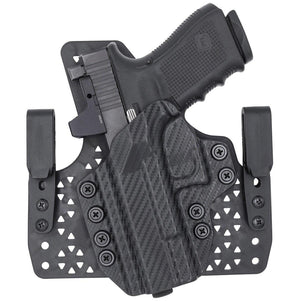 Sig Sauer P320 FS / P320 CC / P320 X5 Tuckable IWB KYDEX/Armaloy Wide Hybrid Holster - Rounded by Concealment Express