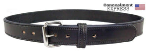 The Ultimate Concealed Carry (CCW) Leather Gun Belt - 1.5 Inch - 14 OZ. - Rounded by Concealment Express