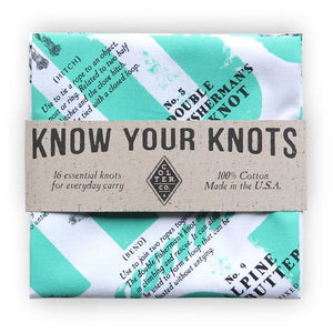 Colter Co. Know Your Knots Guide Bandana - Rounded by Concealment Express