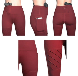 Concealed Carry Leggings - Rounded by Concealment Express