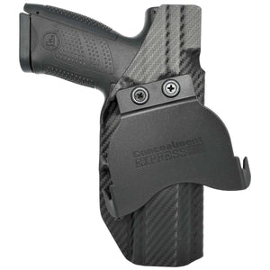 CZ P-10 F OWB KYDEX Paddle Holster - Rounded by Concealment Express
