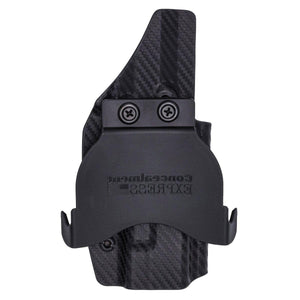 CZ P-10 S OWB KYDEX Paddle Holster (Optic Ready) - Rounded by Concealment Express