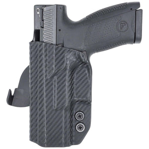 CZ P-10 S OWB KYDEX Paddle Holster - Rounded by Concealment Express