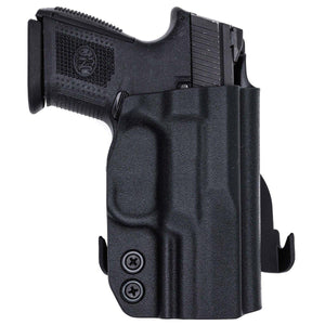 FNH 509 Compact OWB KYDEX Paddle Holster - Rounded by Concealment Express