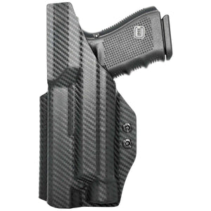 Glock 17 19 19X 22 23 31 32 34 35 45 (Gen 1-5) with TLR-1 IWB KYDEX Holster - Rounded by Concealment Express
