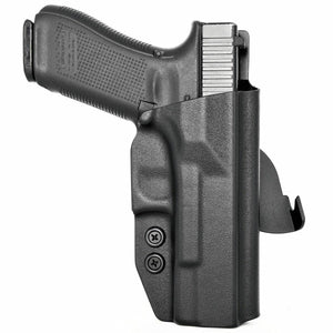 Glock 17 / 22 / 31 (Gen 1-5) OWB KYDEX Paddle Holster - Rounded by Concealment Express