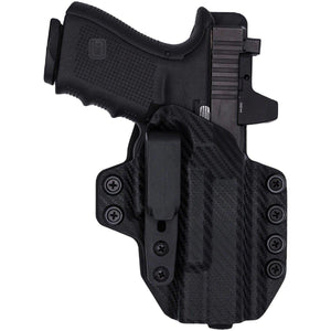 Glock 17/19/19X/26/45 (Gen 1-5) Tuckable IWB KYDEX/Armalloy Hybrid Holster - Rounded by Concealment Express