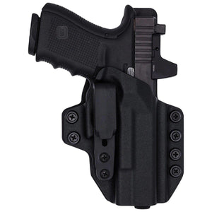 Glock 17/19/19X/26/45 (Gen 1-5) Tuckable IWB KYDEX/Armalloy Hybrid Holster - Rounded by Concealment Express