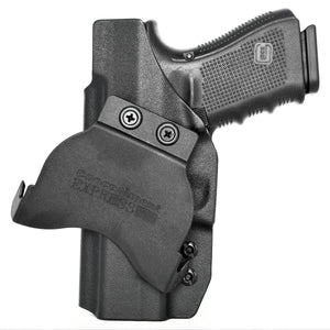 Glock 19 / 19X / 23 / 32 / 45 (Gen 1-5*) OWB KYDEX Paddle Holster - Rounded by Concealment Express