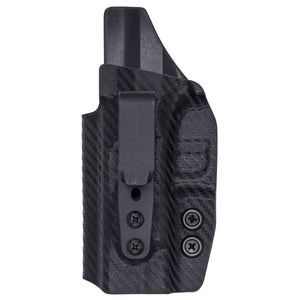Glock 19 / 19X / 23 / 32 / 45 (Gen 1-5*) Tuckable IWB KYDEX Holster (Optic Ready) - Rounded by Concealment Express