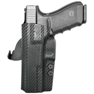 Glock 20 / 21 OWB KYDEX Paddle Holster - Rounded by Concealment Express