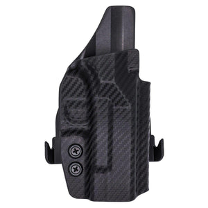 Glock 26 / 27 / 33 (Gen 1-5) OWB KYDEX Paddle Holster (Optic Ready) - Rounded by Concealment Express