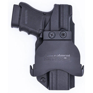 Glock 29 / 30 / 30SF OWB KYDEX Paddle Holster - Rounded by Concealment Express
