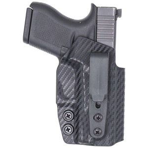 Glock 43 / 43X / 43X MOS Tuckable IWB KYDEX Holster (Optic Ready) - Rounded by Concealment Express