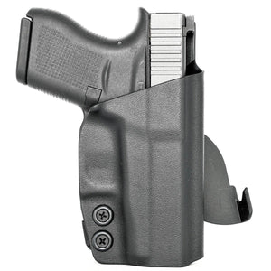Glock 43 / 43X OWB KYDEX Paddle Holster - Rounded by Concealment Express