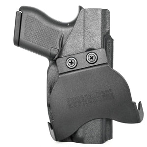 Glock 43 / 43X OWB KYDEX Paddle Holster - Rounded by Concealment Express