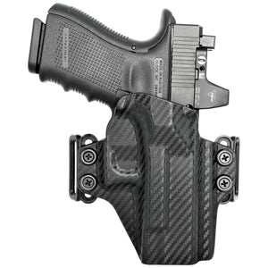 Glock 43/43X (Incl. MOS) OWB KYDEX Belt Loop Holster - Rounded by Concealment Express