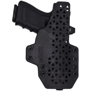 Glock 43/43X/48 (Incl. MOS) Tuckable IWB KYDEX/Armalloy Hybrid Holster - Rounded by Concealment Express