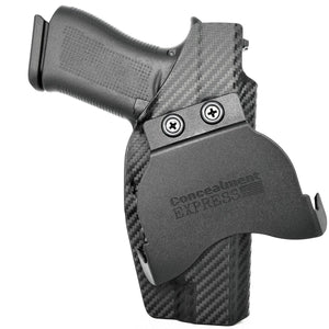 Glock 48 OWB KYDEX Paddle Holster - Rounded by Concealment Express