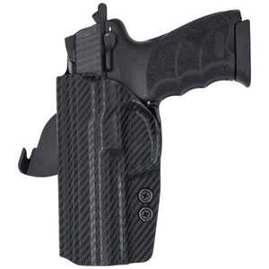 Heckler & Koch 45 Full Size OWB KYDEX Paddle Holster - Rounded by Concealment Express