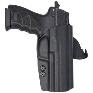 Heckler & Koch 45 Full Size OWB KYDEX Paddle Holster - Rounded by Concealment Express