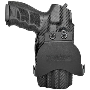 Heckler & Koch P30 OWB KYDEX Paddle Holster - Rounded by Concealment Express
