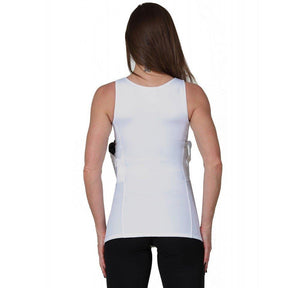 I.S.Pro Tactical Women Compression Concealed Carry Holster Shirred Tank Top WGT037 by InstantFigure INC - Rounded by Concealment Express