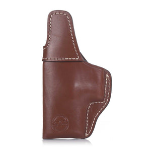 Premium Leather Open-Top IWB Holster - Rounded by Concealment Express