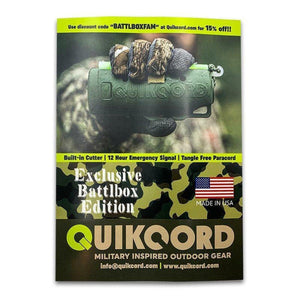Quikcord BattlBox Edition - Rounded by Concealment Express
