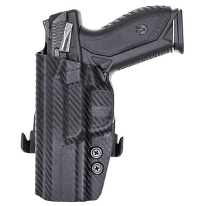 Ruger American Compact 9mm OWB KYDEX Paddle Holster - Rounded by Concealment Express