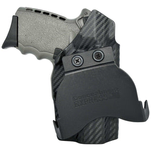 SCCY CPX-1 / CPX-2 OWB KYDEX Paddle Holster - Rounded by Concealment Express