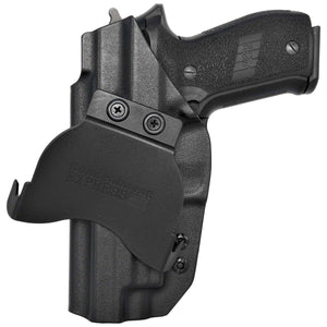 Sig Sauer P220 w/Rail OWB KYDEX Paddle Holster - Rounded by Concealment Express