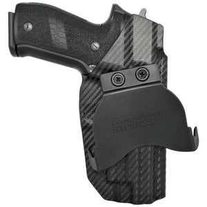 Sig Sauer P220 w/Rail OWB KYDEX Paddle Holster - Rounded by Concealment Express