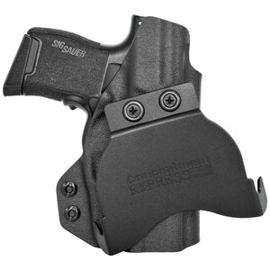 Sig Sauer P365 w/Lima Laser OWB KYDEX Paddle Holster - Rounded by Concealment Express