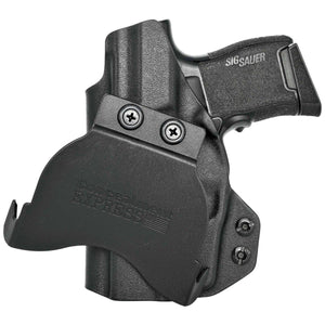 Sig Sauer P365 w/Lima Laser OWB KYDEX Paddle Holster - Rounded by Concealment Express