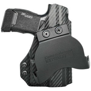 Sig Sauer P365 w/TLR-6 OWB KYDEX Paddle Holster - Rounded by Concealment Express
