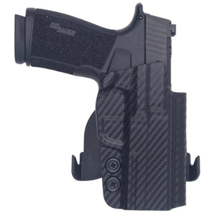 Sig Sauer P365 X Macro OWB KYDEX Paddle Holster (Optic Ready) - Rounded by Concealment Express
